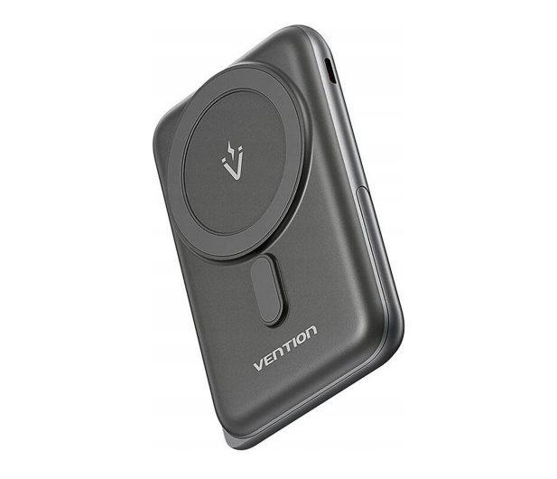 Vention Bezprzewodowy magnetyczny powerbank 20W PD 10000 mAh czarny - 1543375 - zdjęcie 2